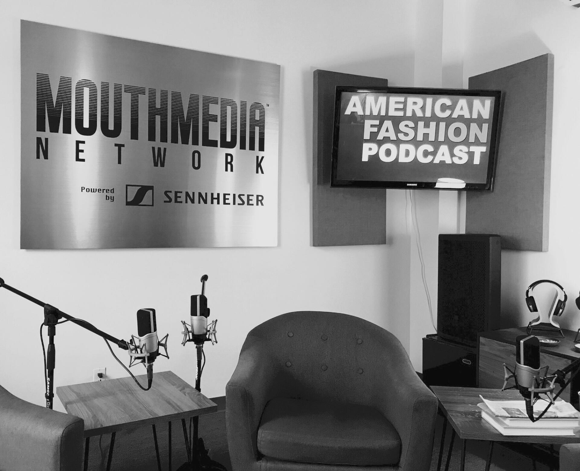 podcast studio - American Fashion Podcast